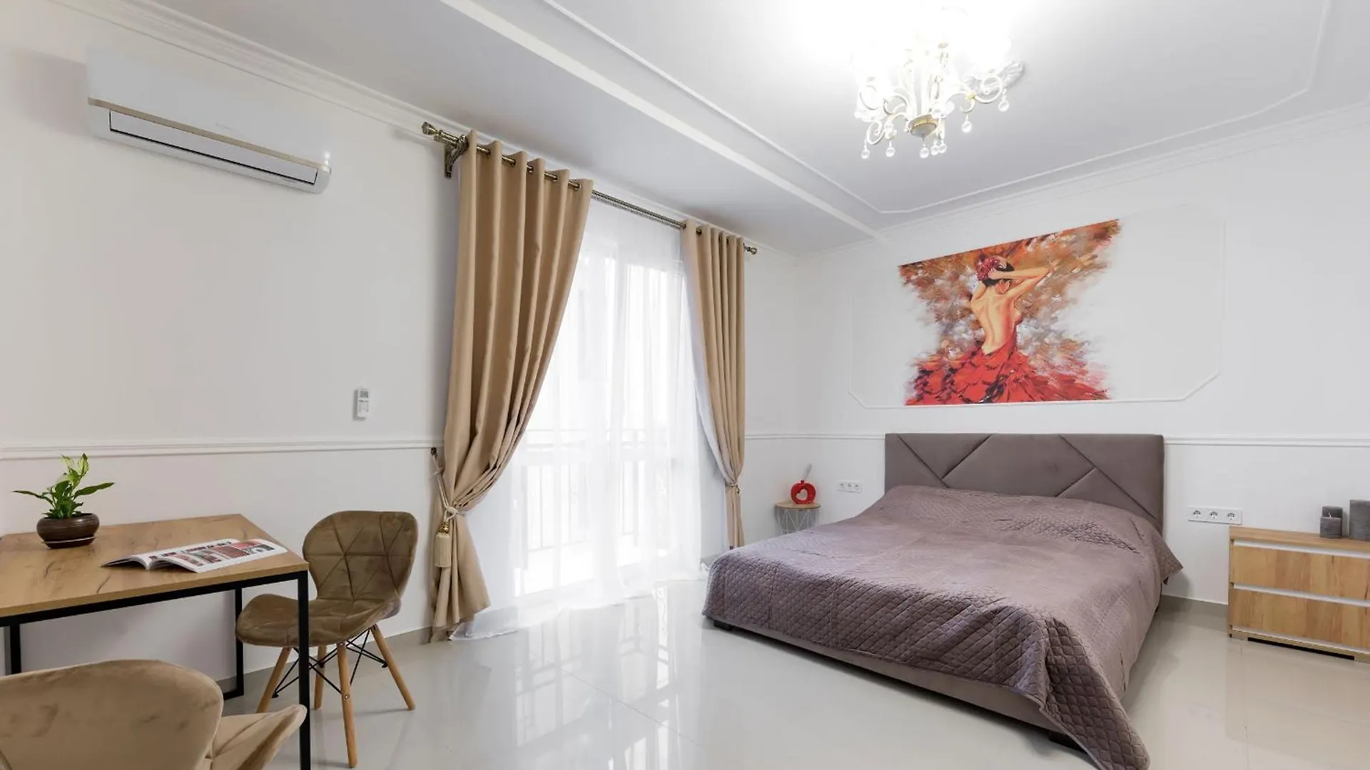 Sun Apartments Осокорки 키예프